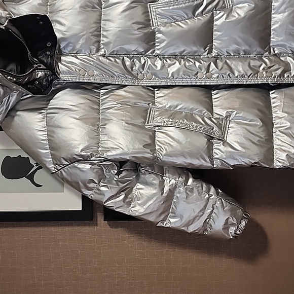 Lattelier Shiny Long Puffer Jacket - Picture 8 of 16